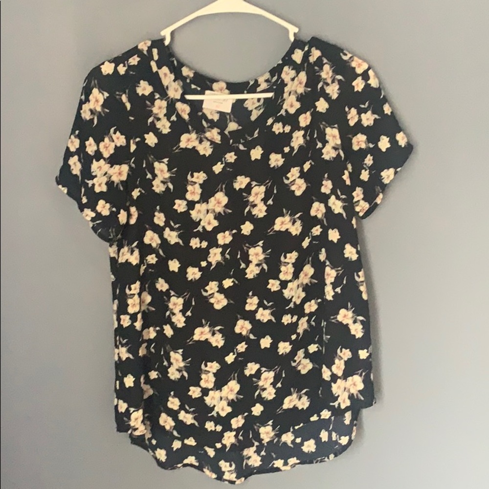 Floral Print Blouse